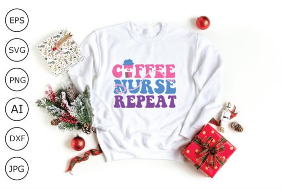 Coffee Nurse Repeat Retro Design Review