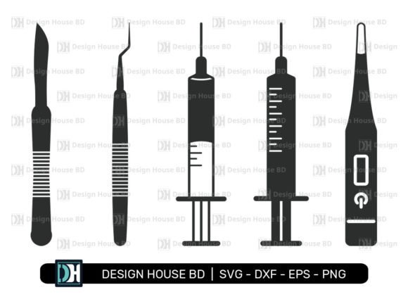 Medical Tools Svg, Silhouette, Png, Eps Review