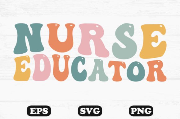 Nurse Educator Wavy Svg Cut File Review