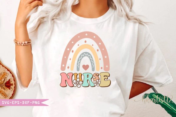 Nurse Retro SVG: A Stylish Embroidery Design