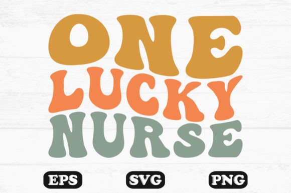 One Lucky Nurse Retro Wavy Svg File Review