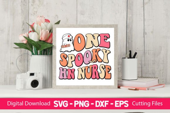One Spooky HN Nurse: A Charming Embroidery Design