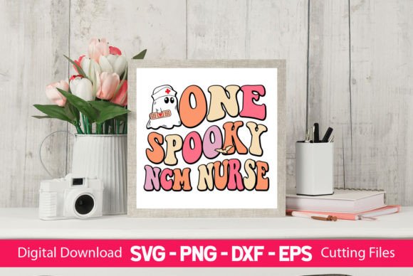 One Spooky NCM Nurse: A Charming Halloween Design