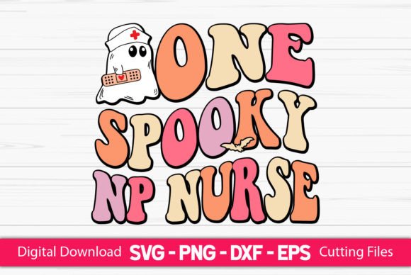 One Spooky NP Nurse: A Charming Embroidery Design