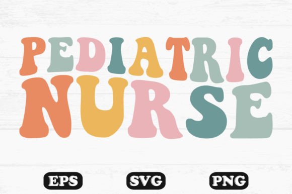 Pediatric Nurse Retro Wavy Svg Cut File Review