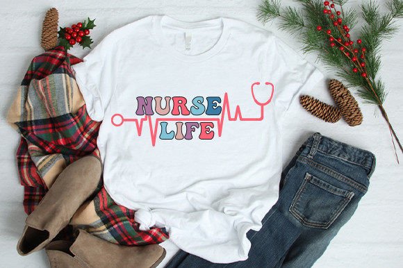 Retro Nurse Life Svg Design: A Versatile Embroidery Gem