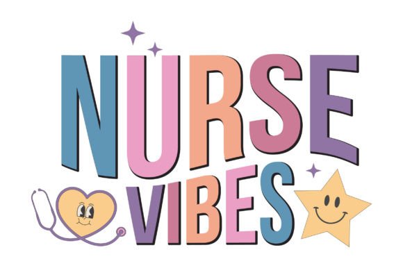 Retro Nurse Vibes Svg: A Nostalgic Embroidery Design