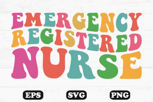 Review of Emergency Registered Nurse Retro Svg File