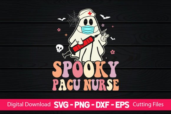 Spooky Pacu Nurse: A Unique Embroidery Design